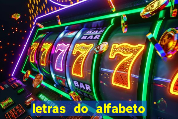 letras do alfabeto personalizadas para imprimir