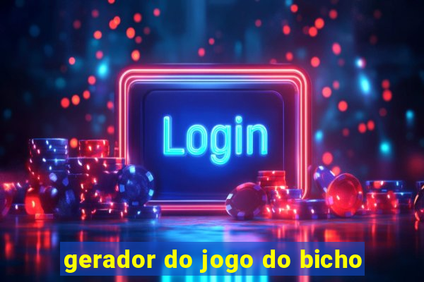 gerador do jogo do bicho