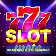 motel barato em campinas