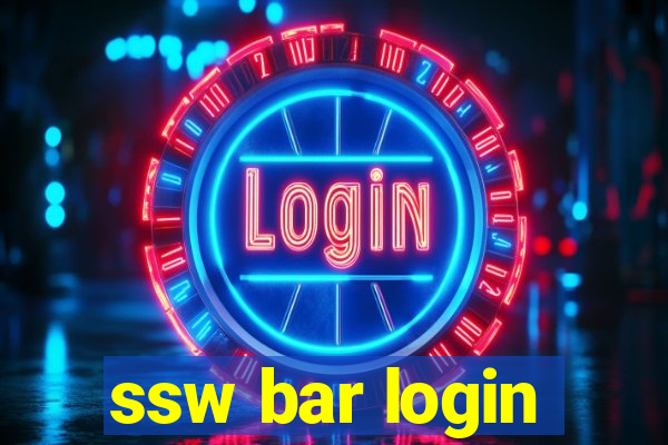 ssw bar login