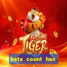 beta count has changed pt br