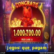 jogos que pagam dinheiro de verdade no pix