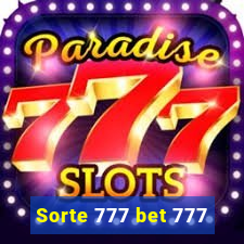 Sorte 777 bet 777