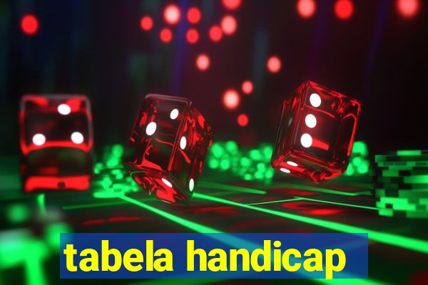 tabela handicap