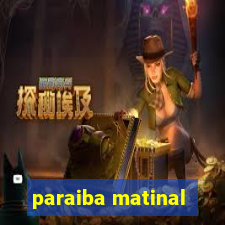 paraiba matinal