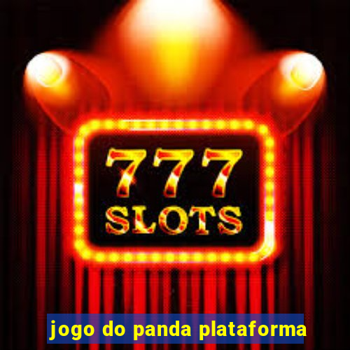 jogo do panda plataforma