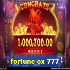 fortune ox 777