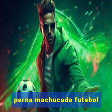 perna machucada futebol