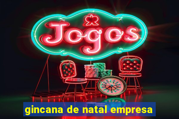 gincana de natal empresa