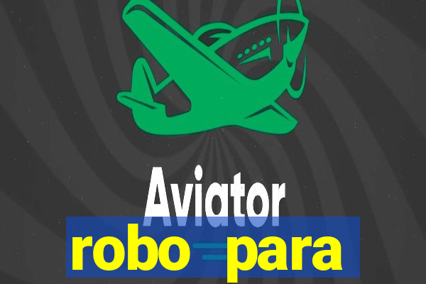 robo para plataforma de jogos