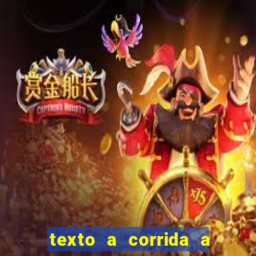 texto a corrida a lagarta lili