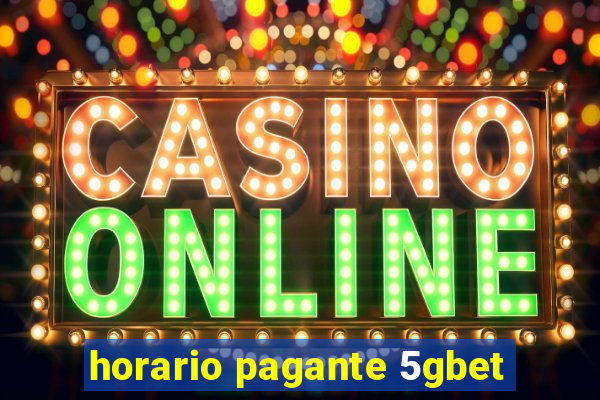 horario pagante 5gbet