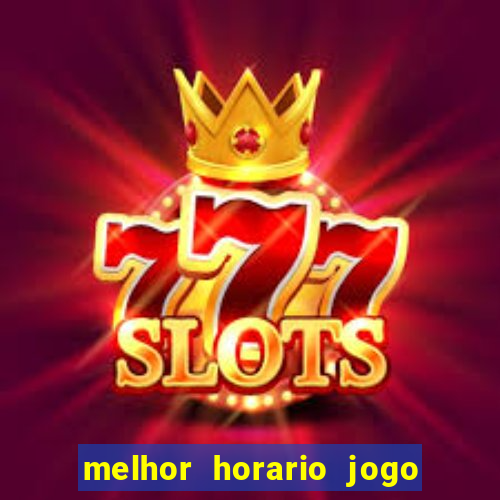 melhor horario jogo fortune rabbit