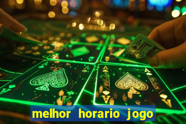 melhor horario jogo fortune rabbit