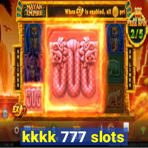 kkkk 777 slots