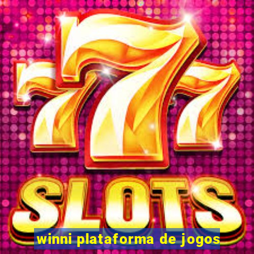 winni plataforma de jogos