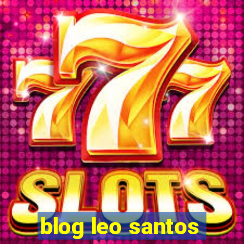 blog leo santos