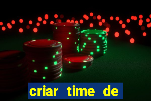 criar time de futebol simulador