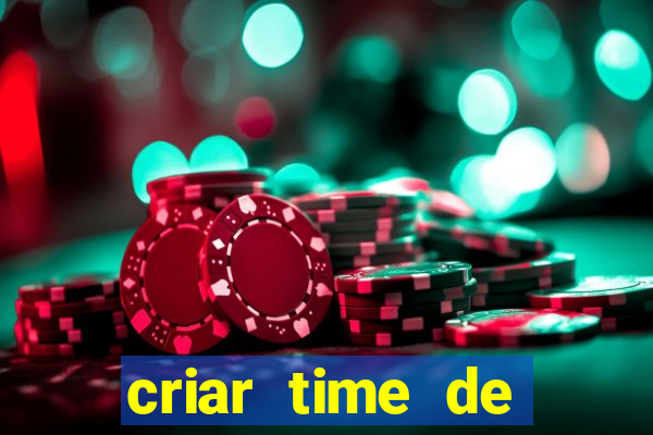 criar time de futebol simulador