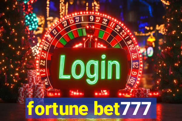 fortune bet777