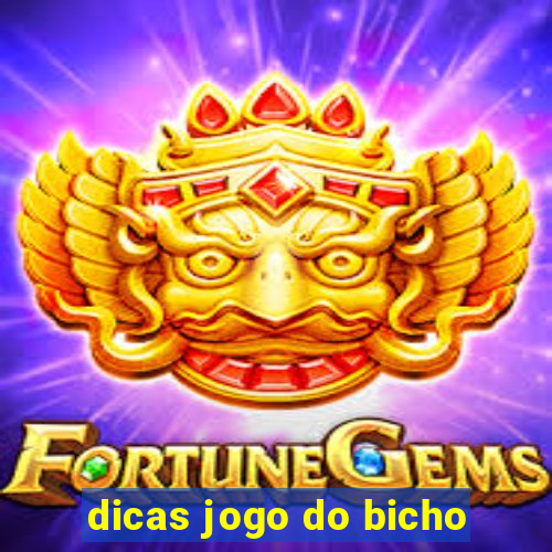 dicas jogo do bicho