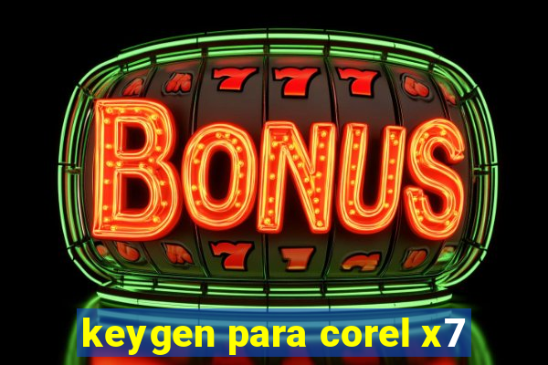 keygen para corel x7