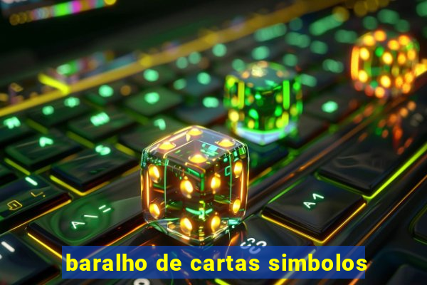 baralho de cartas simbolos