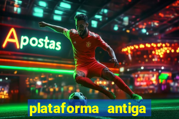 plataforma antiga de jogos