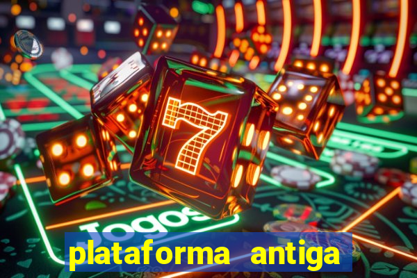 plataforma antiga de jogos