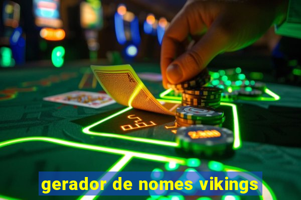 gerador de nomes vikings