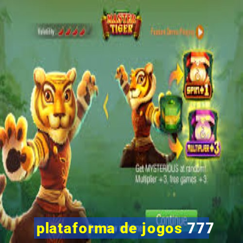 plataforma de jogos 777