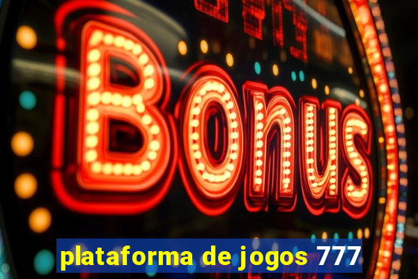 plataforma de jogos 777