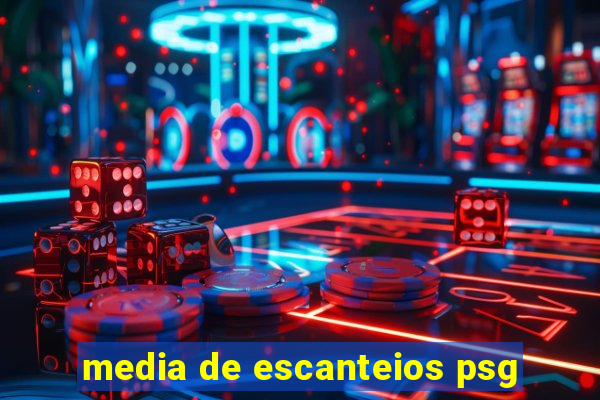 media de escanteios psg