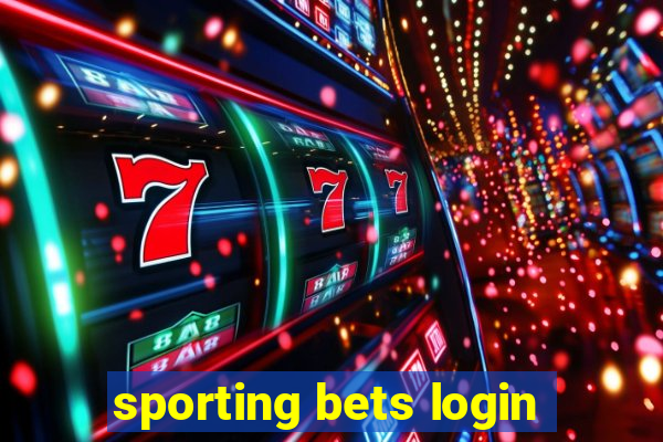 sporting bets login