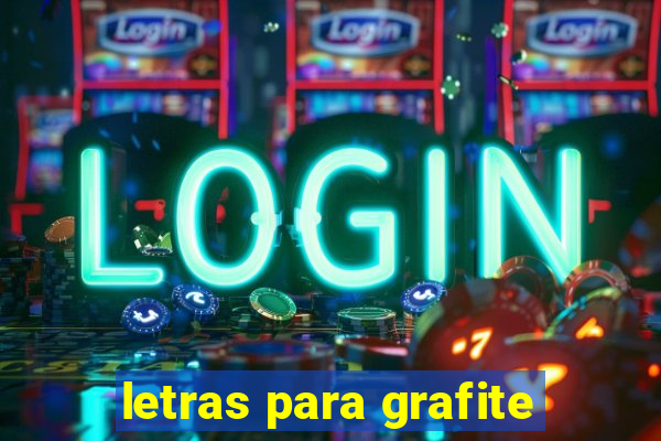 letras para grafite