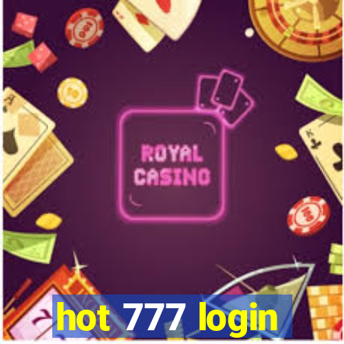 hot 777 login