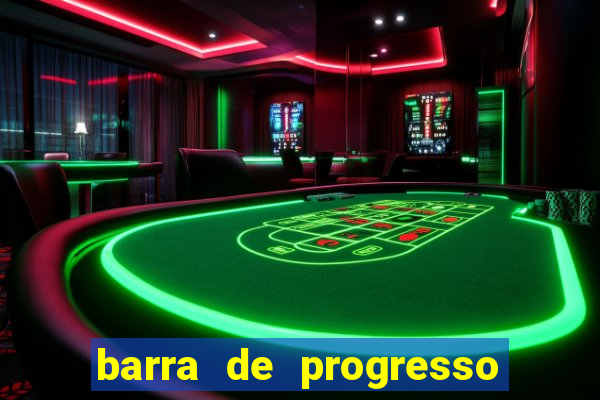 barra de progresso 99 blaze o que significa