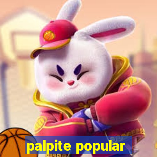 palpite popular