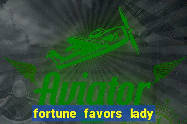 fortune favors lady nikuko legendado pt br