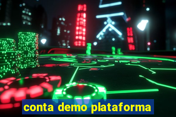 conta demo plataforma