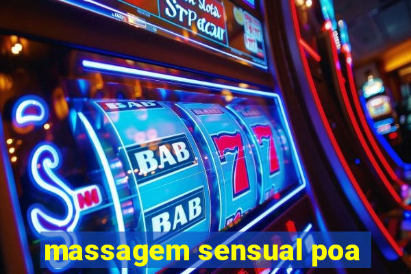 massagem sensual poa