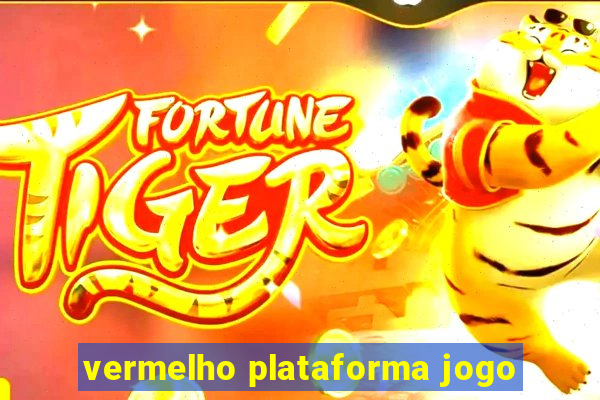 vermelho plataforma jogo