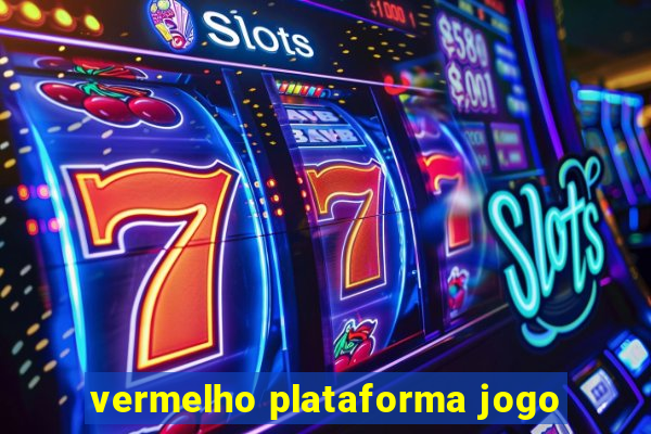 vermelho plataforma jogo