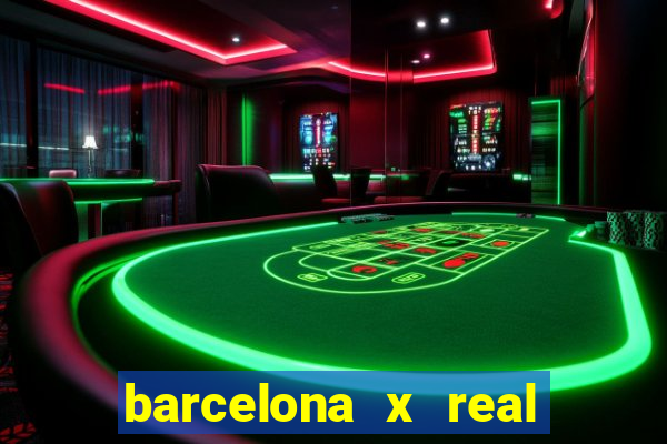 barcelona x real madrid multicanais