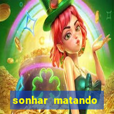 sonhar matando porco jogo do bicho