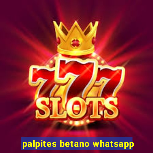 palpites betano whatsapp