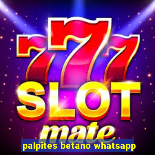 palpites betano whatsapp