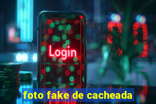 foto fake de cacheada