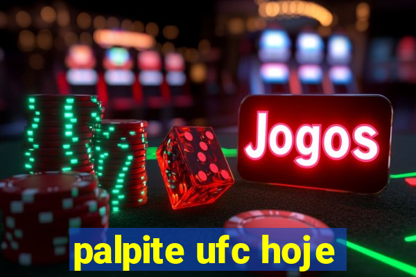 palpite ufc hoje