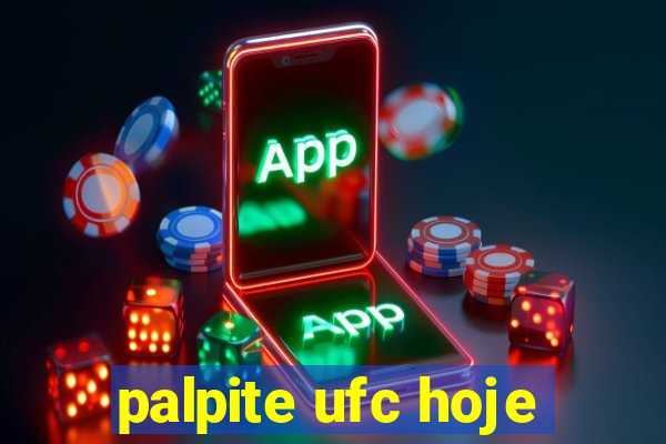 palpite ufc hoje